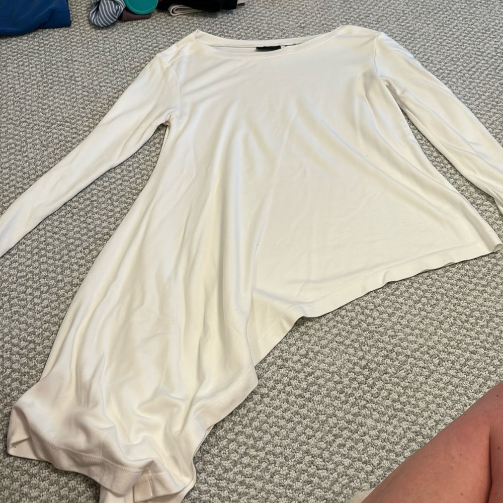 Halogen White Long Sleeve Top — SIZE XS!